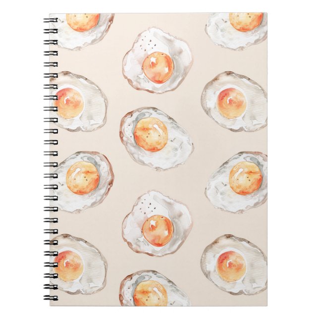 Caderno Espiral Fried Eggs (Frente)