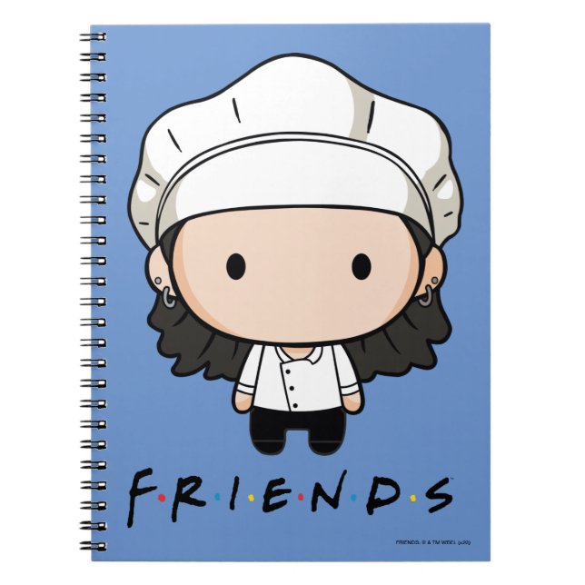 Caderno Espiral FRIENDS™ | Monica Chibi (Frente)