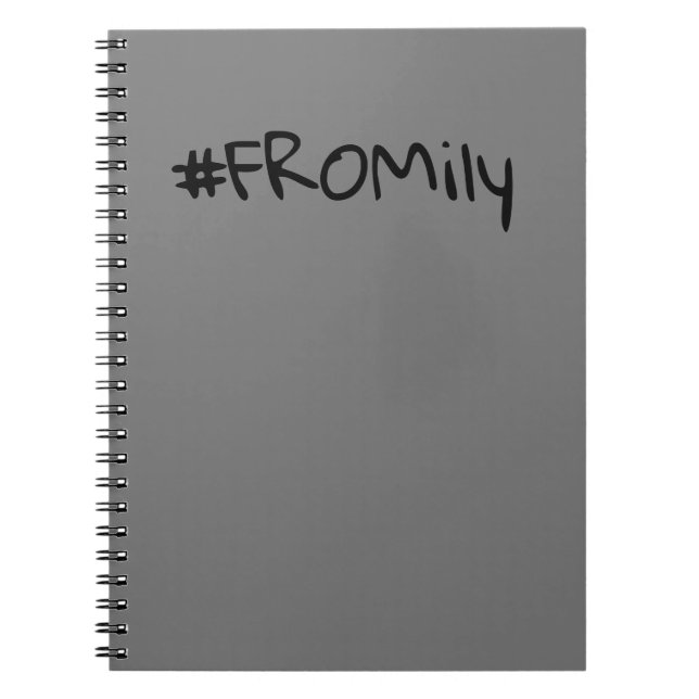 Caderno Espiral #FROMily from Fandom Korman Productions Podcast (Frente)