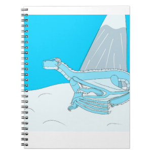 Caderno Espiral Frostbite o dragão de gelo