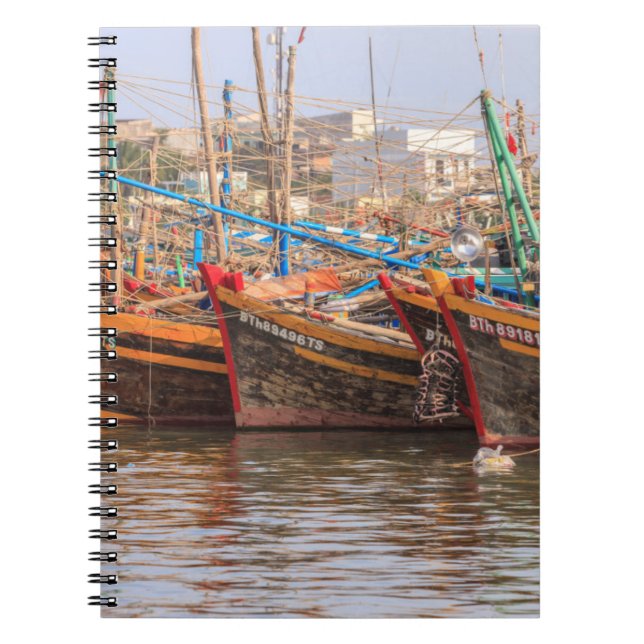 Caderno Espiral Frota de pesca (Frente)