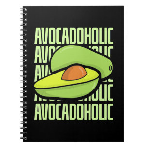 Caderno Espiral Fruta Avocado