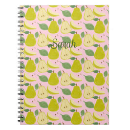 Caderno Espiral Fruta da pera