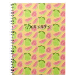 Caderno Espiral Fruta de goiaba