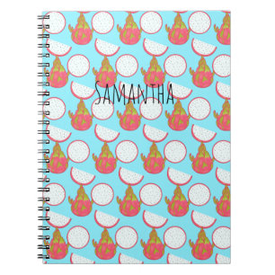 Caderno Espiral Fruta do dragão