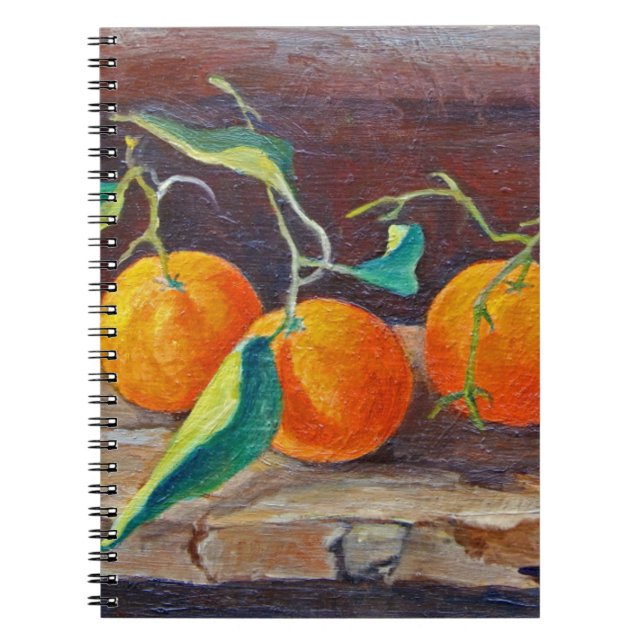 Caderno Espiral Fruta em uma prateleira 2014 2 (Frente)