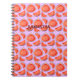 Caderno Espiral Fruta Fig