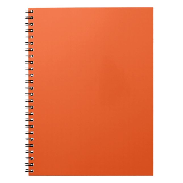 Caderno Espiral Fruta Laranja (Frente)