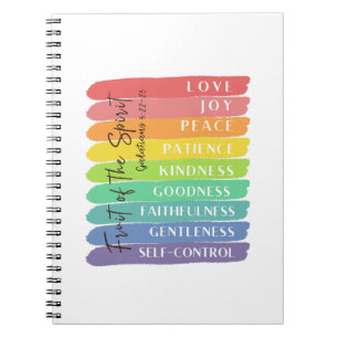 Caderno Espiral Fruto do Espírito