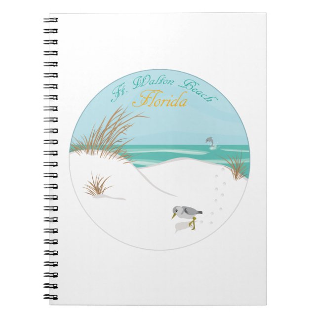 Caderno Espiral Ft. Walton Beach (Florida) (Frente)
