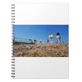 Caderno Espiral Fubby's die korfballen, winnen of verliezen.