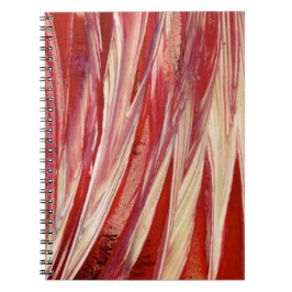 Caderno Espiral Fuchsia Feather Fringe