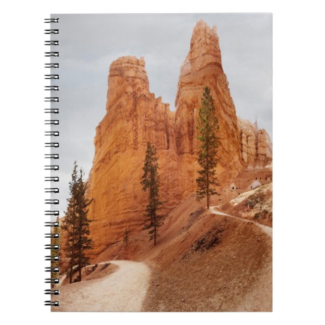 Caderno Espiral Fuga do laço do Navajo, garganta de Bryce (Frente)
