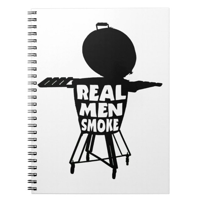 CADERNO ESPIRAL FUMAÇA REAL DE HOMENS (Frente)