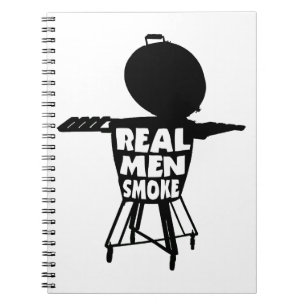 CADERNO ESPIRAL FUMO REAL DOS HOMENS
