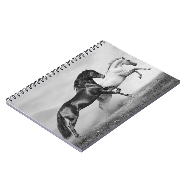 Caderno Espiral Funcionamento dos cavalos (Left Side)