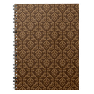 Caderno Espiral Fundo 2 do damasco