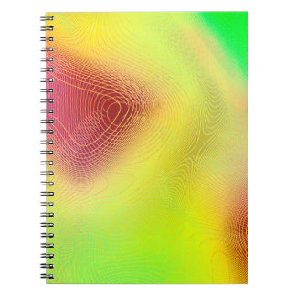 Caderno Espiral fundo abstrato blur. gráfico multicolor