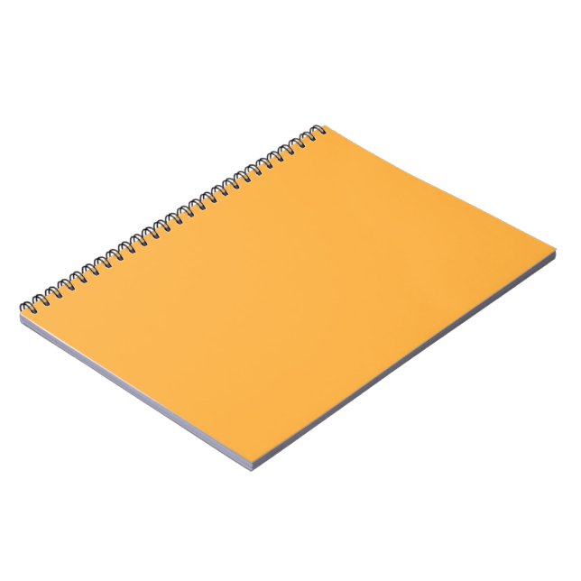 Caderno Espiral fundo amarelo com borda negra (Left Side)