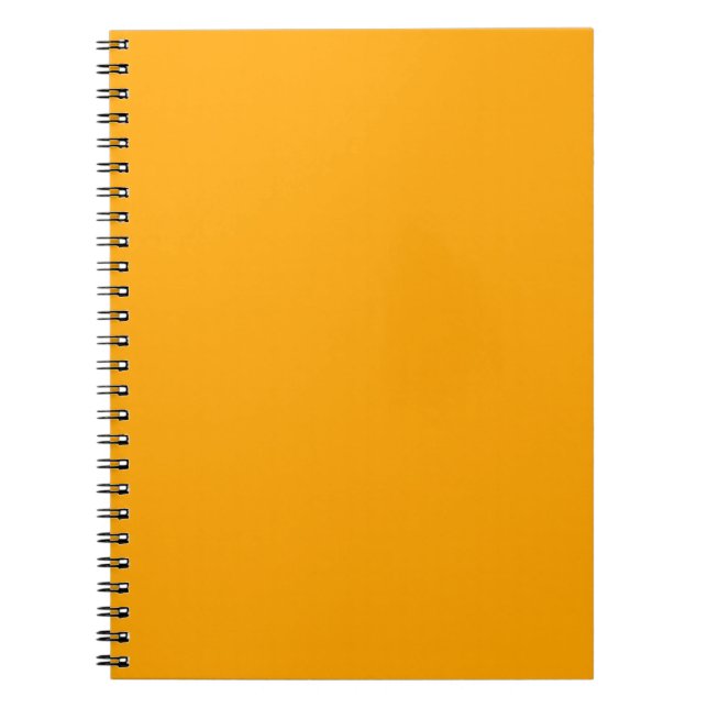 Caderno Espiral Fundo Amarelo Sol Que Você Pode Personalizar (Frente)