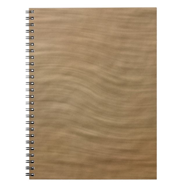 Caderno Espiral Fundo com Aparência de Arenito Bege Natural (Frente)