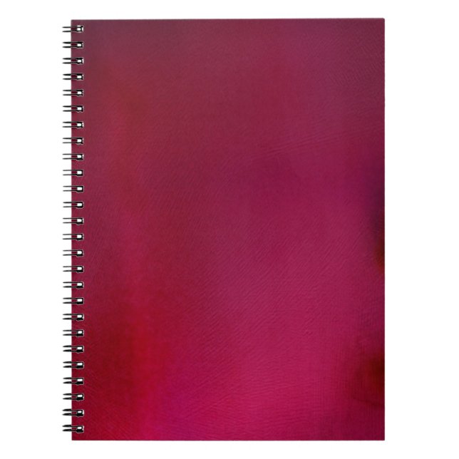 Caderno Espiral Fundo cor-de-rosa (Frente)