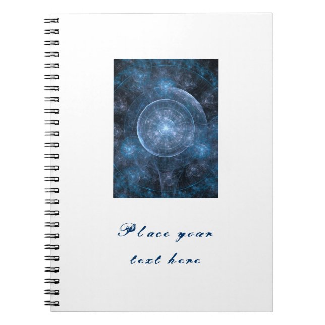 Caderno Espiral Fundo Cosmos 001 (Frente)