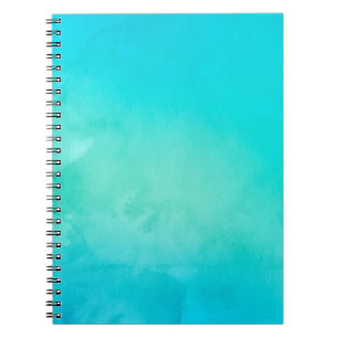 Caderno Espiral Fundo de textura azul-claro