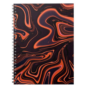 Caderno Espiral Fundo de Textura de abstrato Marble