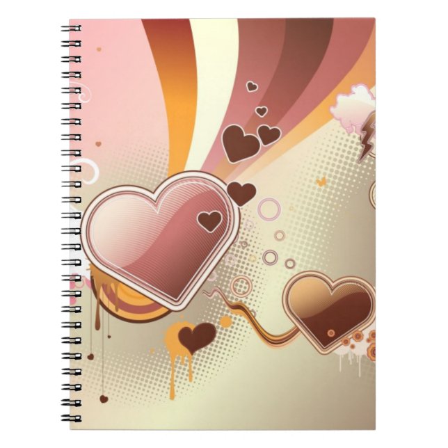 Caderno Espiral Fundo denominado do design (Frente)