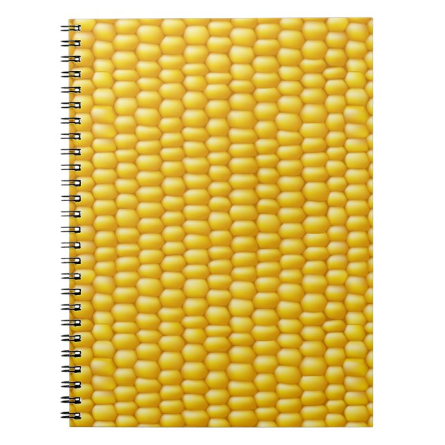 Caderno Espiral Fundo do Cob do Corn (Frente)
