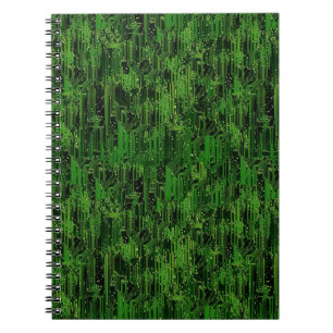 Caderno Espiral Fundo do conselho de circuito