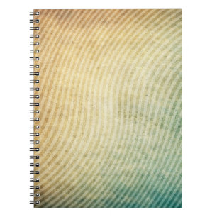 Caderno Espiral Fundo do teste padrão das listras