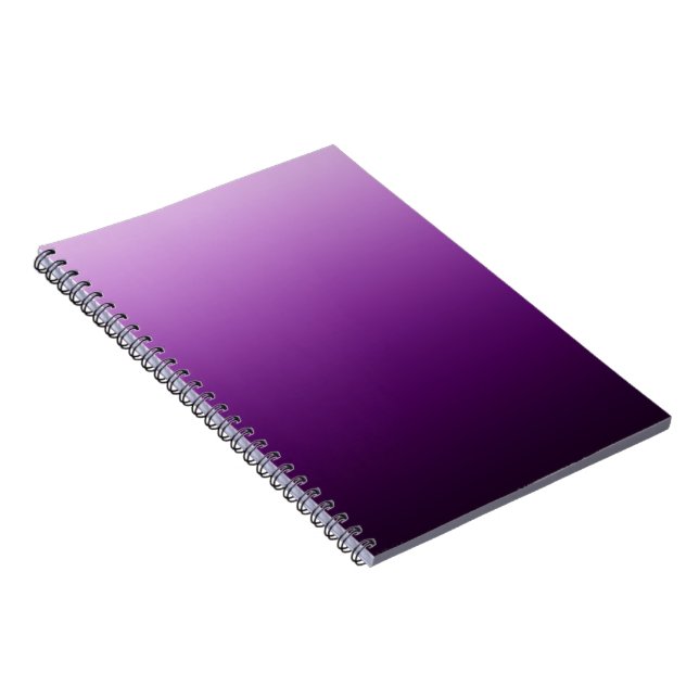 Caderno Espiral Fundo do Wallpaper Purple (Lado Direito)