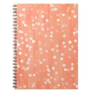 Caderno Espiral Fundo multicolorido abstrato brilhante com