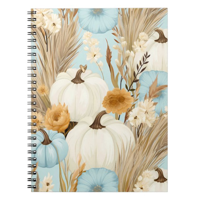 Caderno Espiral Fundos de Outono (Frente)