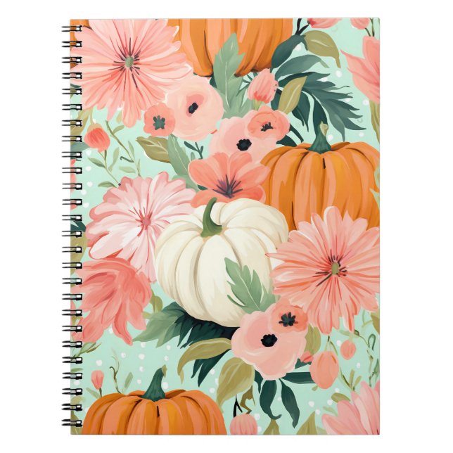 Caderno Espiral Fundos de Outono (Frente)