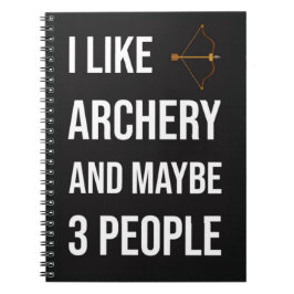 Caderno Espiral Funny Archery Hunting Gifts Hunter Bow And Arrow