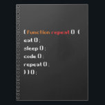 Caderno Espiral Funny Computer Science Coder Programmer Função<br><div class="desc">Um presente engraçado para programador,  gamer,  cientista de computadores,  desenvolvedor de software,  administrador de TI,  nerd e geek de pc. Surpresa perfeita para rir com amigos,  familiares e colegas na escola ou no trabalho.</div>