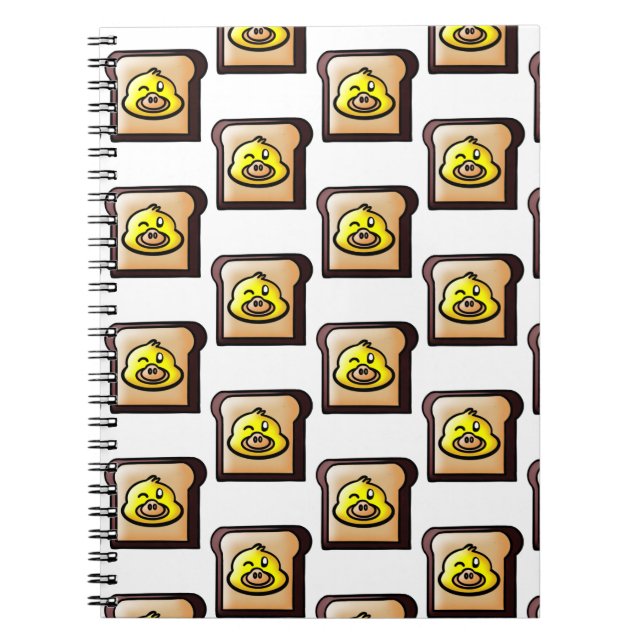 Caderno Espiral funny duck (Frente)