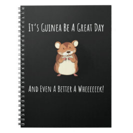 Caderno Espiral Funny Guinea Pig Pun Gifts Cute Animal Pet