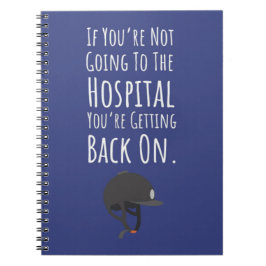 Caderno Espiral Funny Horse Riding Gifts Equestrian Sports Rider