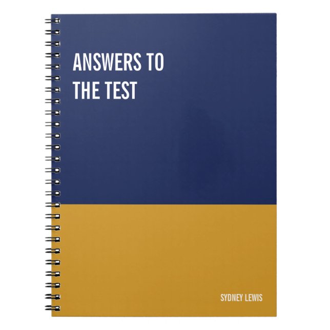 Caderno Espiral Funny Notebook, Humorous Writing Pad Journal, Note (Frente)