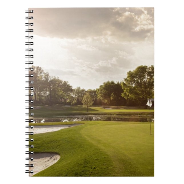 Caderno Espiral Furo do golfe (Frente)
