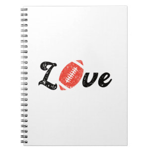 Caderno Espiral Futebol Amor