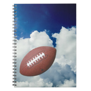 Caderno Espiral Futebol, céu, nuvens