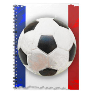 Caderno Espiral Futebol francês