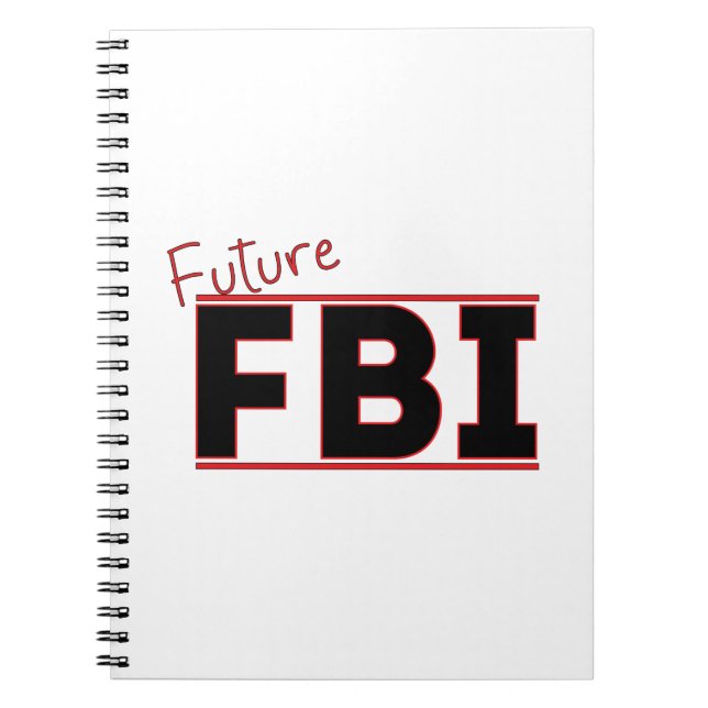 Caderno Espiral Futuro FBI (Frente)