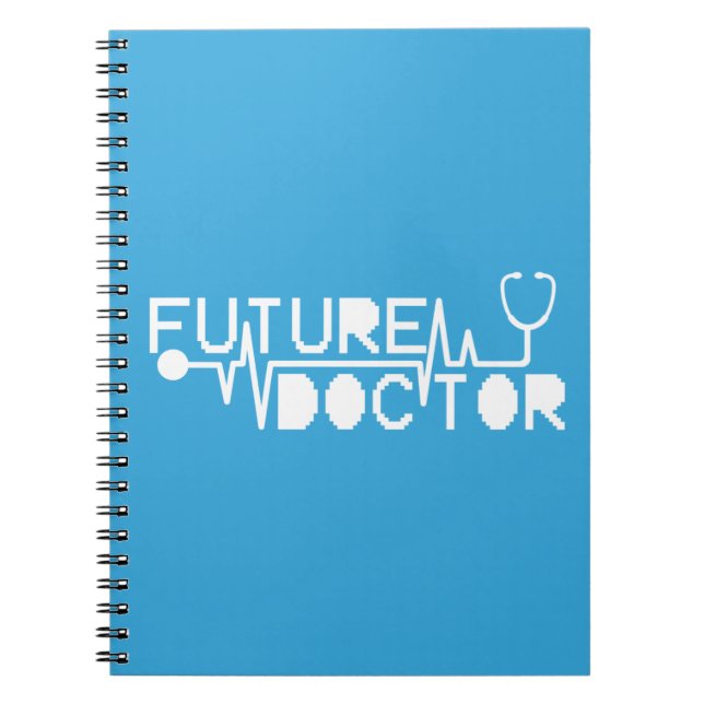 Caderno Espiral Futuro médico medecina (Frente)