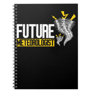 Caderno Espiral Futuro Meteorologista Meninas Meteorologista Torna